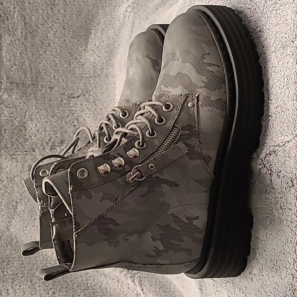 Madden Girl Mashh Combat Boots